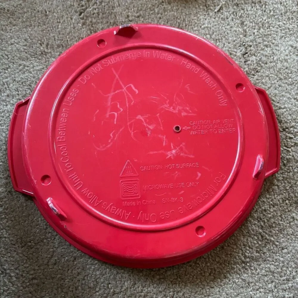 Reheatza Round Microwave With Lid